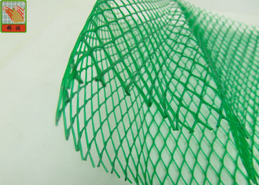 HDPE الماس سوراخ اکسترود شده پلاستیکی شبکه، محافظ سبز پلاستیکی آستین شبکه